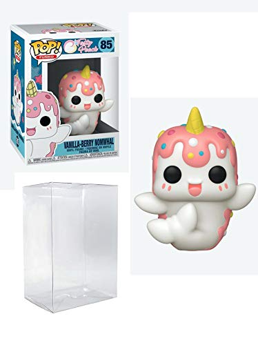 Vanilla Berry Nomwhal Pop #85 Pop Culture Tasty Peach Vinyl Figure (Includes Ecotek Pop Box Protector Case)
