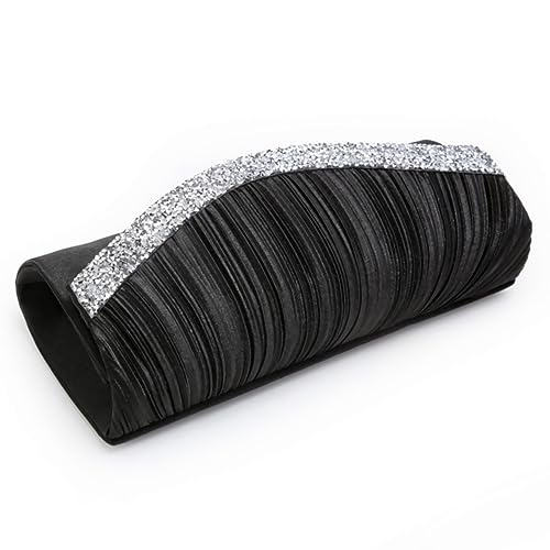 Image of Dasein Women's Rhinestone Evening Clutch Purse, Formal Bag
