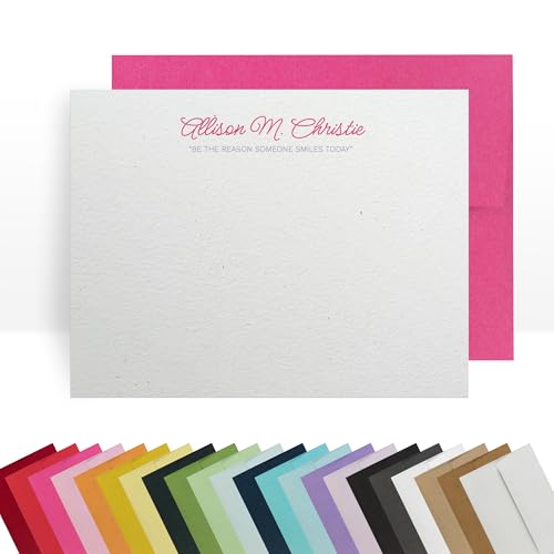 Black Tabby Studio Personalized Note Cards...