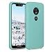 Produktbild kwmobile Hülle kompatibel mit Motorola Moto G7 Play (EU-Version) - Handyhülle gummiert - Handy Case in Mintgrün
