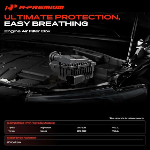 A-Premium Engine Air Filter Cleaner Box Housing without Air Strainer by A-Premium - Used condition - Image 2