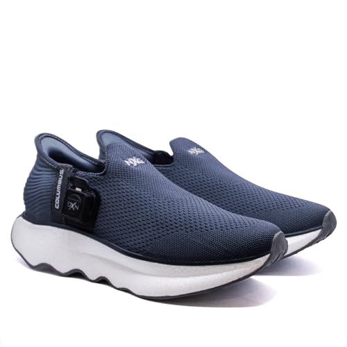 Image of Columbus FUTUREVIBE Foot Massager Rechargeable Mens Shoe| Sports Shoes|Walking Shoes|Moccasin Shoes for Men