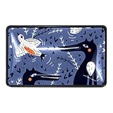 Set di 4 maniglie per cassettiere, guardaroba, divertenti uccelli animali