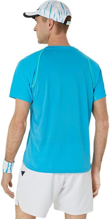 ASICS Men's Men Match ACTIBREEZE Short Sleeve TOP Tennis Top
