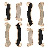 JAVIK Front & Rear Brake Pads Sintered for Polaris RZR PRO XP 2020-2024 OEM#2208162 1913469 2206231 2208161