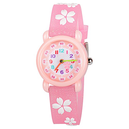 Image of Kids Watches for Boys Girls, 3D Cartoon Wrist Watch for Child Ages 3-8 | Cute Soft Silicone Watchband, Analog Dial, Daily Waterproof Durable, Birthday Christmas Ideal Gift for Little Child