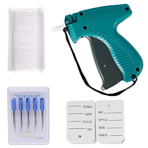 Tagger Gun For Clothes, Clothes Tag And Labels Clothing Tagging Gun Price Tag Gun For Clothing, 5 Steel Needles 500 Clothing Labels, 1500 Barbs Fasteners #TOP12