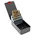 Produktbild HSS Spiralbohrer Satz 25-teilig, Ø1-13 mm, 135°, Metallbohrer Set in Industriekassette, Stahlbohrer