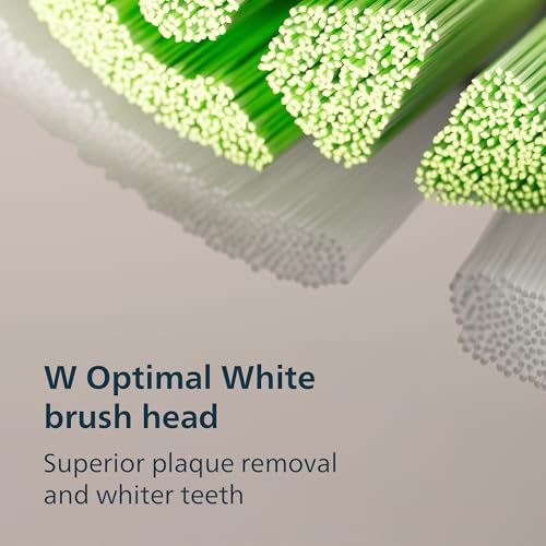 Philips Sonicare 5300 Electric Toothbrush, Sonic Toothbrush with 2 Intensity Levels, Pressure Alert, EasyStart, SmarTimer and BrushPacer, White, Model HX7108/04 [New Technology]