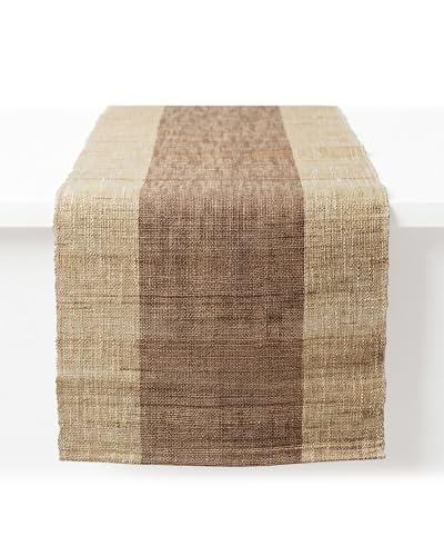 GleeNflux Table Runner, Ramie Table Runner for Dining Table, Natural