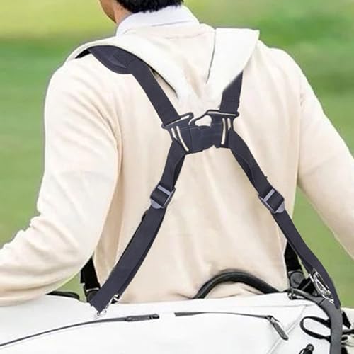 Correa de bolsa de golf acolchada y ajustable para transporte de palos 3