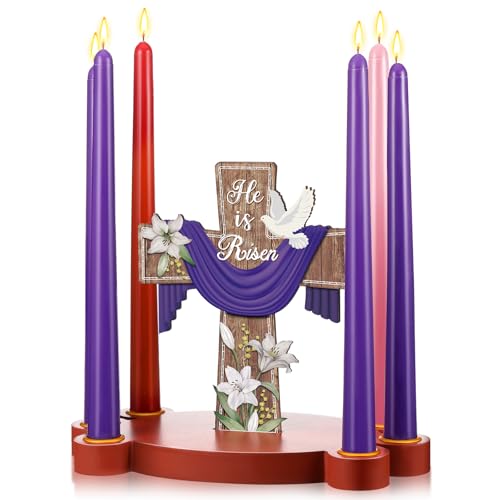 Wonderjune Easter Candle Holders Lent Candle Holder Easter Table Centerpiece