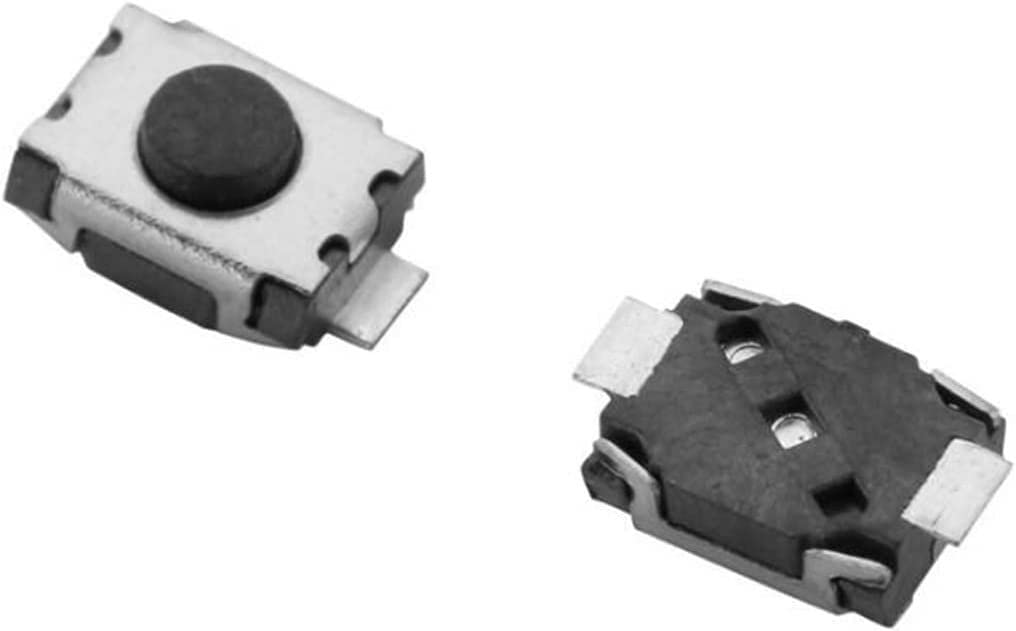 Interruptores de palanca, microinterruptor, botón del interruptor de encendido, interruptores de palanca, es 50PCS Pulsador 3 * 4 * 2.0 MM Tacto táctil momentáneo 2 pines SMT SMD 3x4x2.0 mm Microinter