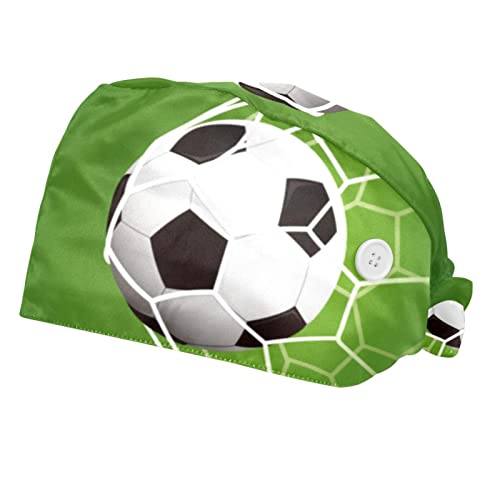 Chapeaux bouffants Football pour le travail et la cuisine au quotidien