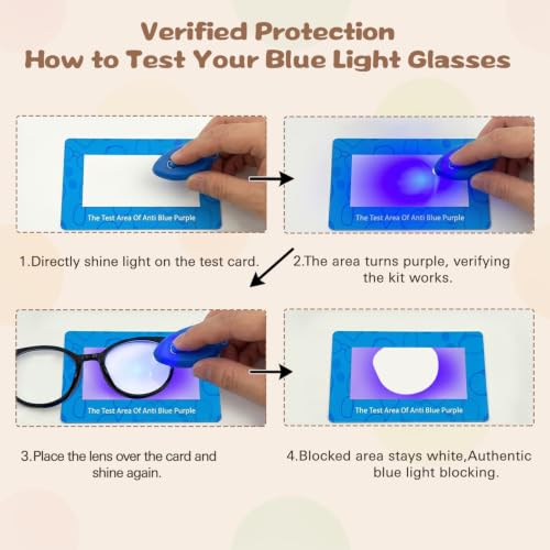 Image of Round Kids Blue Light Glasses, Ages 2-6