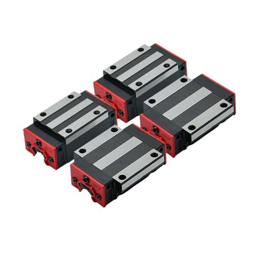Patin de guidage HGW20CC en acier pour rail linéaire HGR20 de machine CNC