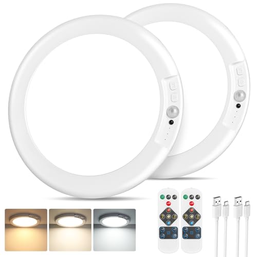 Image of Rechargeable Motion Sensor Ceiling Light, Battery Operated Closet Light