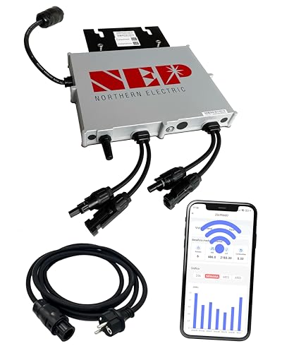 Micro-onduleur NEP BDM800W haute efficacité pour installation solaire