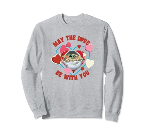 Sweatshirt Grogu Star Wars cadeau Saint-Valentin original pour homme et femme fan de SF