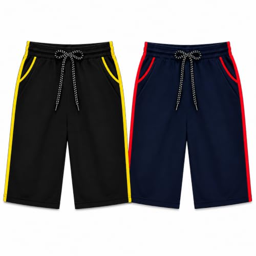 Image of LEELOUIS Men's Cotton Premium Shorts -2 Side Pockets | Idael for Gym,Travel for Daily Use (in, Alpha, M, Black)