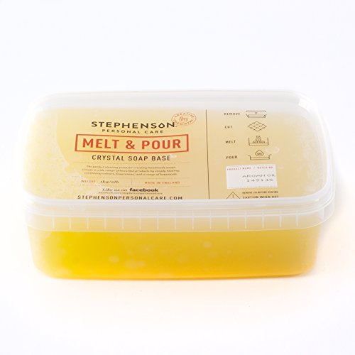 Base de savon à l'huile d'argan Mystic Moments bloc 10 kg sans SLS contre la peau sèche