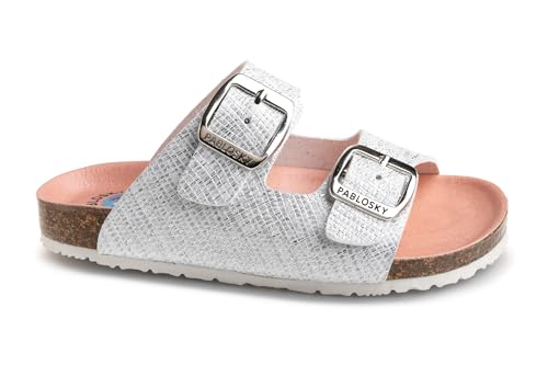Pablosky Fille Bio 440503 la chaussure idéale pour les vacances à la mer et le parc