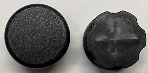 Image of Protection Force 1-1 /4 inch 32mm (Pack of 20) Round OD Tubing Plastic Insert Plug, Tubing Post End Cap, Chair Glide