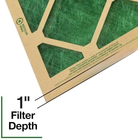4-Pack Nested Fiberglass MERV 1 Air Filter 20" x 20" x 1"