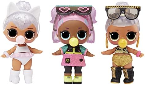 L.O.L. Surprise! Glitter Colour Change Doll Set With 7 Surprises - RANDOM ASSORTMENT - Including Collectable Doll, Sparkly Fashions, and Accessories - Suitable For Kids From 4 Years