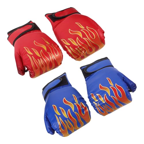 iplusmile �{�N�V���O�O���[�u2�g�Z�b�g PU���U�[���g���[�j���O�X�p�[�����O�O���[�u ����t�H�[���ی� �ʃt�@�X�i�[�Œ� �L�b�N�{�N�V���O