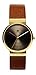 Produktbild Jacob Jensen Damen-Armbanduhr Dimension Series 854 Analog Leder Braun 854