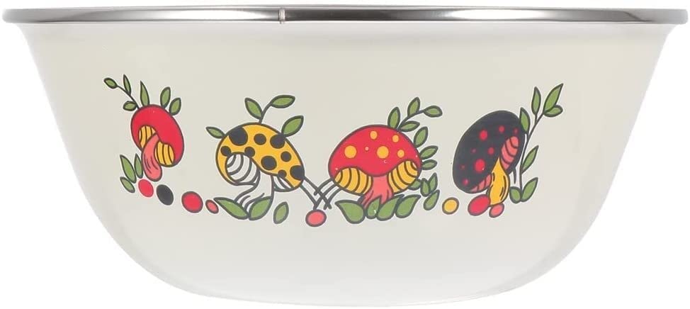 Bol en émail nostalgique pour éviter le plastique boîte bento saine