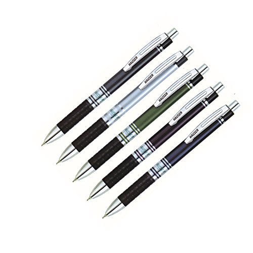 Hauser Cyclone Retractable Ball Pen Box Pack Low Viscosity Ink With