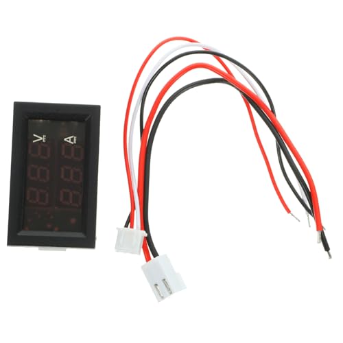 OUNONA 1 PC Voltage and Current Car Voltage Tester 10a Voltmeter Ammeter 10a Digital Ammeter 10a Voltage Tester Car Digital Ammeter 10a Digital Voltmeter 10a Current Tester