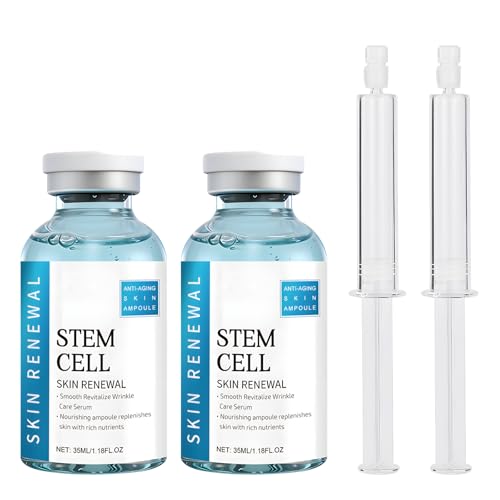 2Pcs Microneedling Serum für Microneedling Hyaluron Serum Micro-needling Gesicht Micro Needling Seru-m Anti Aging Hautstraffung Faltenreduzierung Feuchtigkeitsspendend für alle Hauttypen,35ml