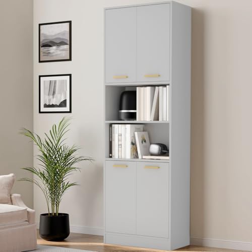 Cozy Castle Kitchen Pantry Cabinet, 75