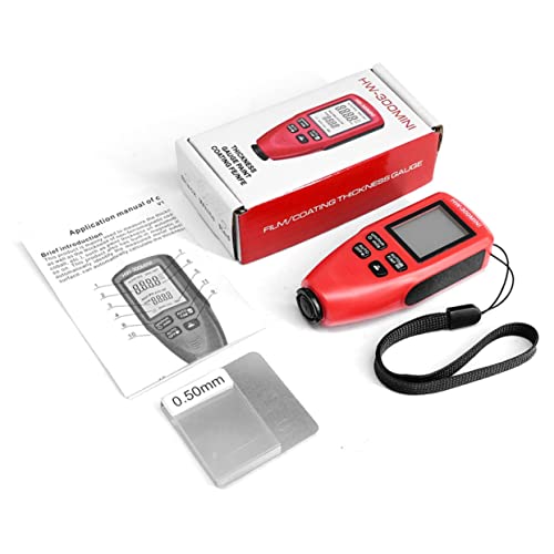 Medidor digital de grosor de pintura para autos HEALLILY miniatura 7