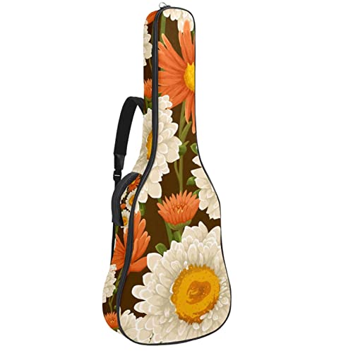 Sac à dos guitare acoustique jaune pour vos répétitions et concerts
