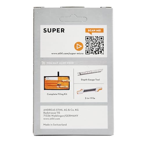 Genuine OEM 18\" Chainsaw Chain 0.325\" Pitch, 0.063\" Gauge, 68 Drive Link, Rapid Super (26RS 68) Fits STIHL 025, 025C, MS250, MS251, MS251C-BE Chainsaws 3639-005-0068