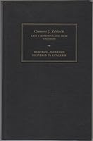 Memorial Services Held in the House of Representatives and Senate of the United States Together With Tributes Presented in Euology of Clement J. Zablocki B003X67WTU Book Cover