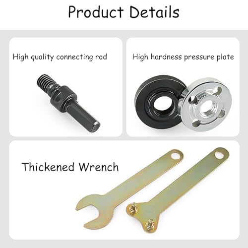 10 Stück Winkelschleifer Werkzeug für Elektrische Trennscheibe Bohrmaschine Zubehör für Winkelschleifers Winkelschleifer Werkzeug für Trennen und Polieren von Rädern