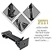 LUSHIH Set of 4 Trailer Stabilizer Leveling Jacks Folding Telescoping Legs for Travel RV Camper - 1000lbs Capacity Each