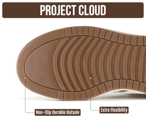Image of Project Cloud Platform Sneakers for Women - Lightweight Memory Foam Insole Womens Sneakers - Non-Slip Fashion Sneakers for Women Footwear - Women's Fashion Platform Shoes (Nita)