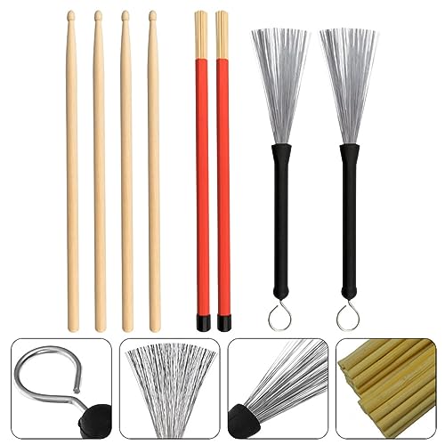 Kit de Baquetas de Maple con Cepillo para Percusión miniatura 3