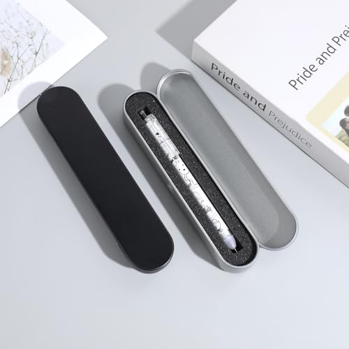 2 Stiftebox Metall, Etui Stifte Mit Schwamm, Rechteckige Flip Kugelschreiber Etui, Als Füller Box, Geschenkbox, für Kleiner Makeup-Pinsel-Organisator, Schreibwaren-Organisator, Schulbüro-Zubehör