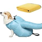 MooGlamor Dog Dryer and Cat Dryer Pet Drying Bag with 23.6 in Drying Towel Quick Drying Kit for Dog Afraid of Hairdryers (XXL)