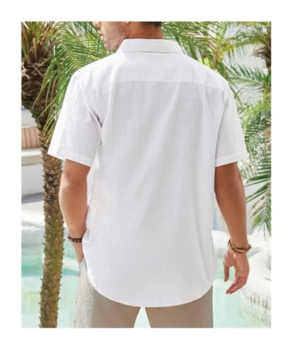 Chemise de loisirs homme blanche pour éviter la chaleur - 3