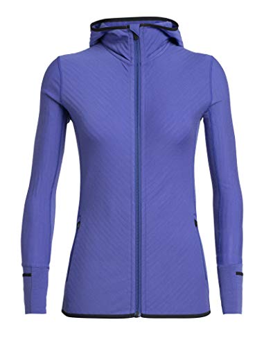 Preisvergleich Produktbild Icebreaker - Descender LS Zip Hood Womens, Mystic