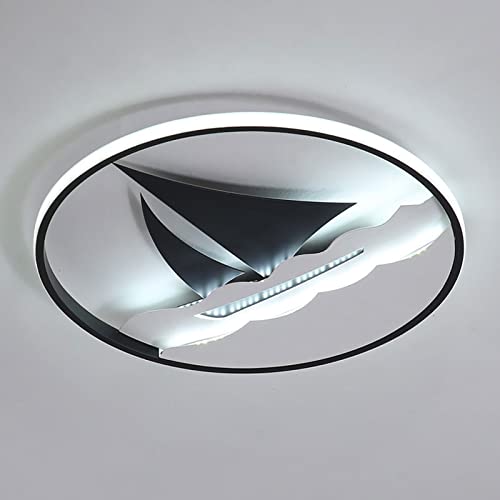 Plafonnier de Voile LED 38W rond dimmable pour chambre