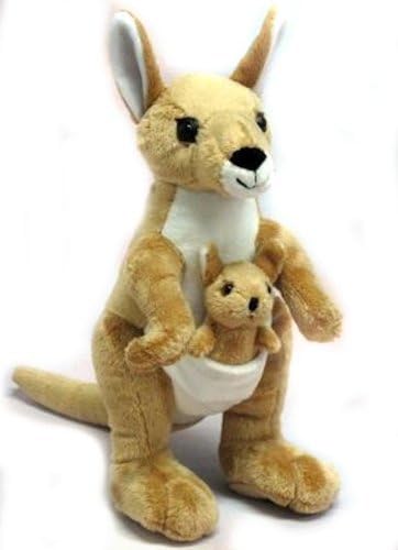 Wishpets Stuffed Animal - Soft Plush Toy for Kids - 10.5" Kangaroo